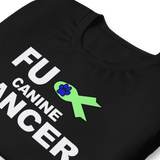 F K9 CANCER UNI SEX T SHIRT