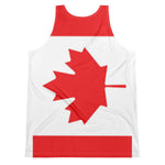 Canada flag tank