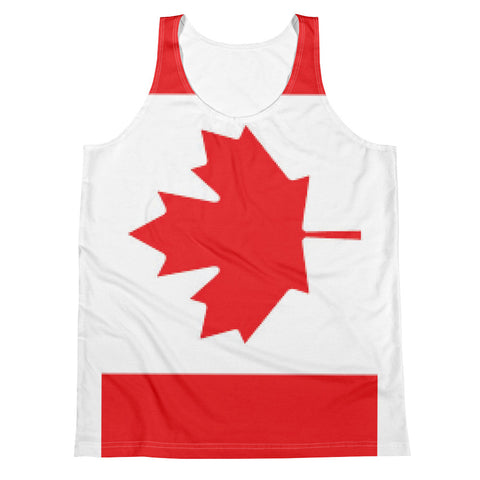 Canada flag tank